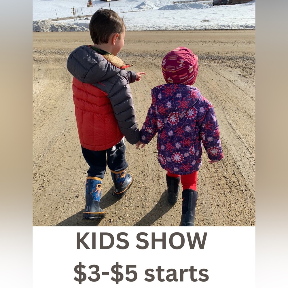 Kids Show Friday November 3rd 1:30 PM